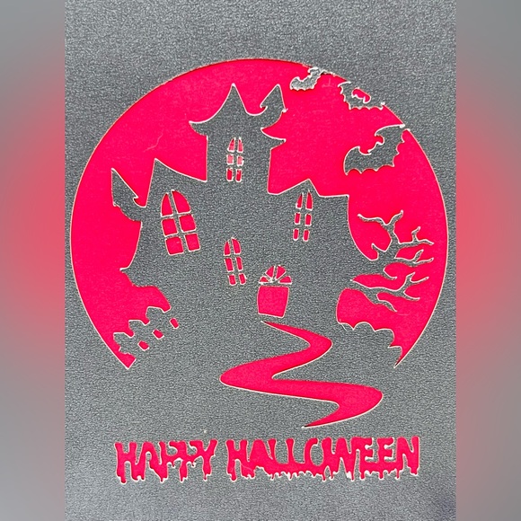 Haunted House Pop Up Card 3D Handmade - Picture 3 of 15